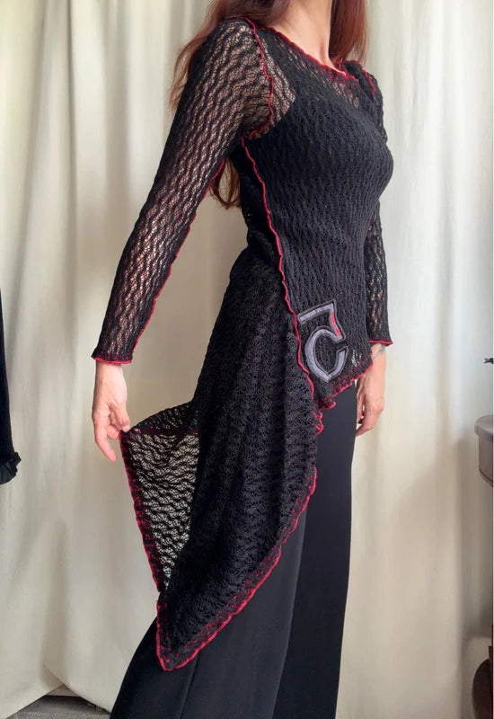Top en maille asymétrique Cop Copine – taille S/M