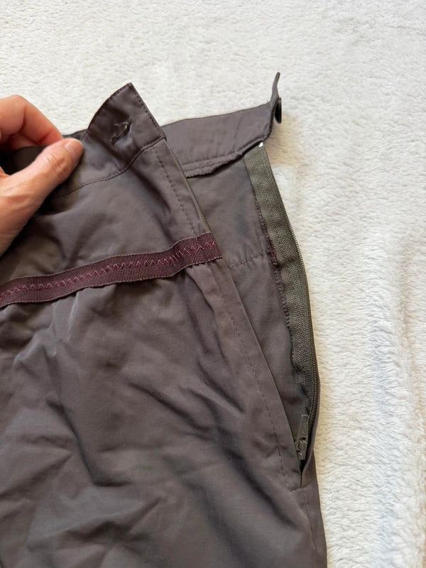 Capri marron avec boucle intgégrée style avant garde y2k – taille S