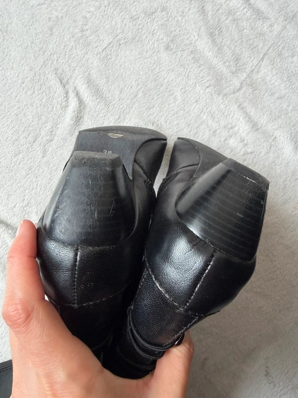 Bottes en cuir style pirate médiéval – taille 38