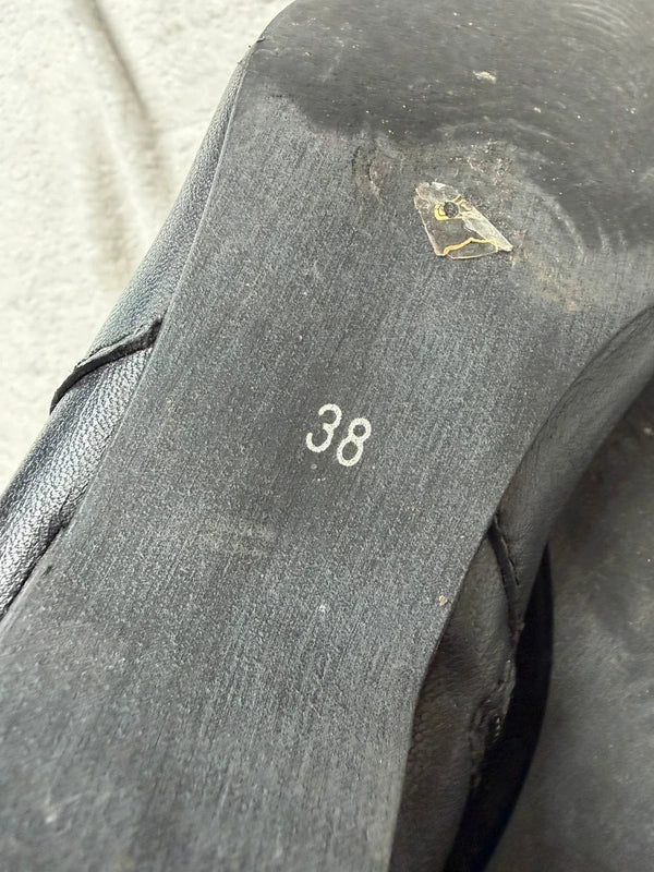 Bottes en cuir style pirate médiéval – taille 38