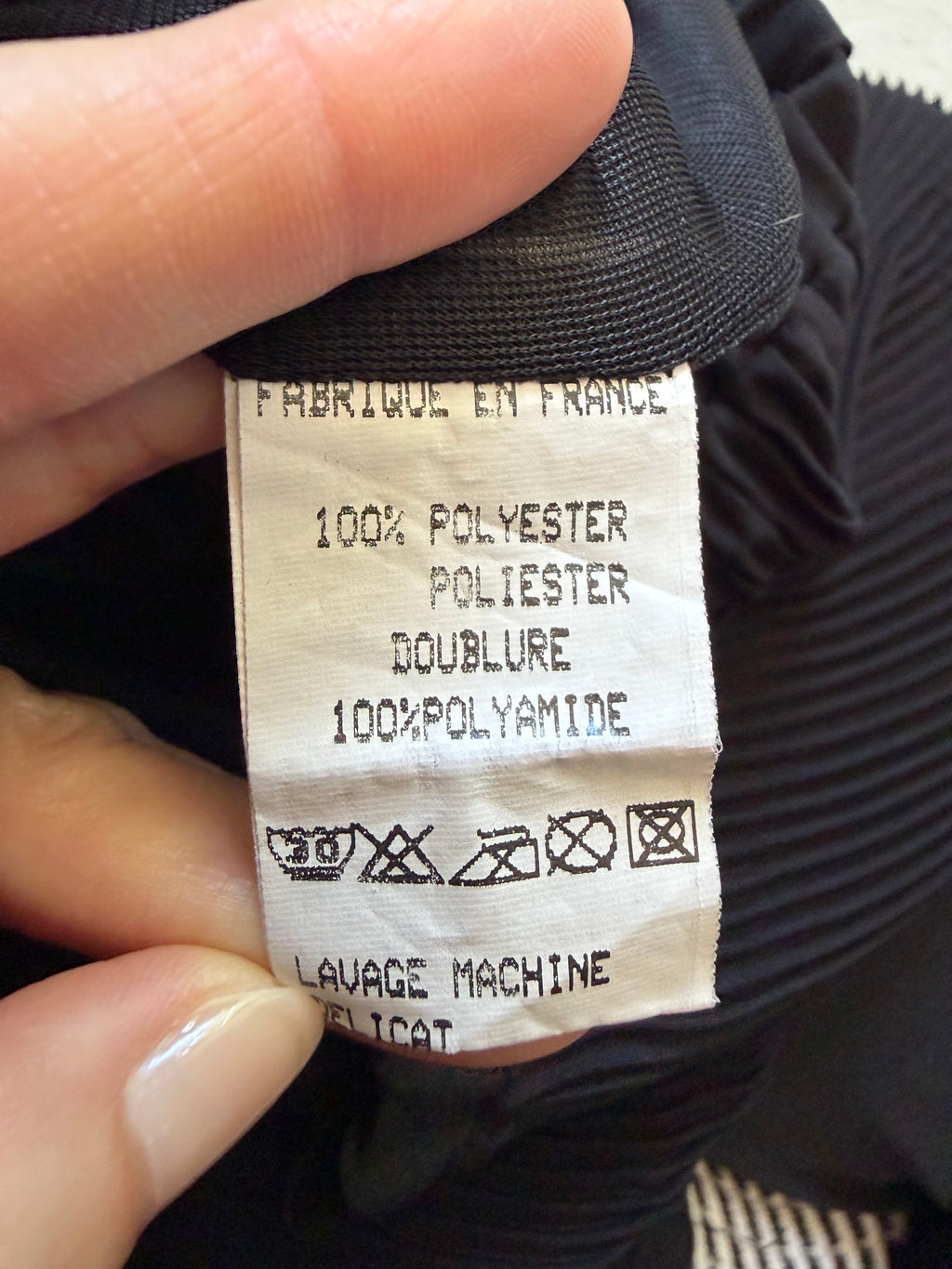 Jupe midi noire plissée à volants style romantique goth - taille XL