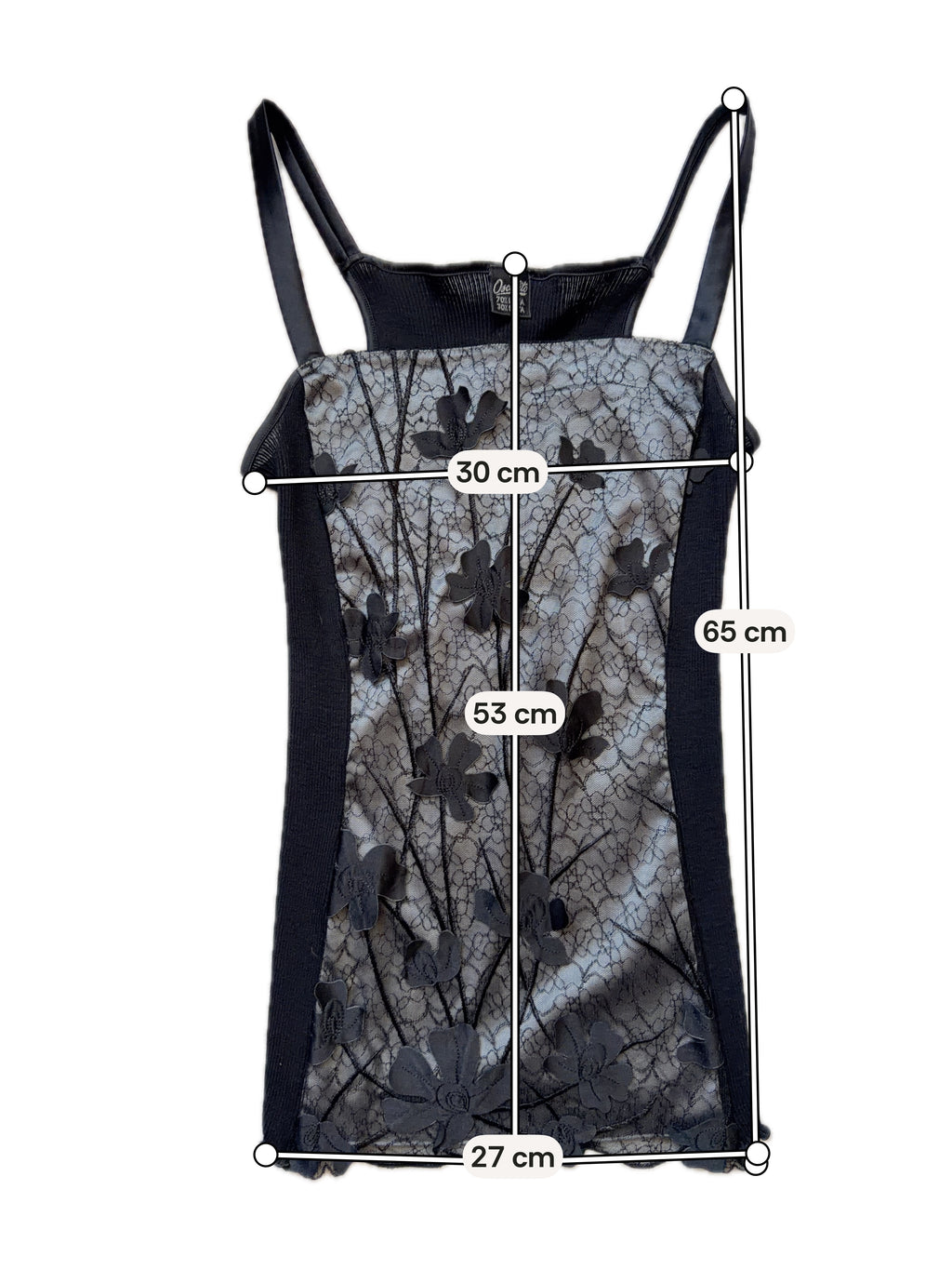 Top corseté laine et soie à dentelle florale style whimsigoth romantic goth – taille M/L