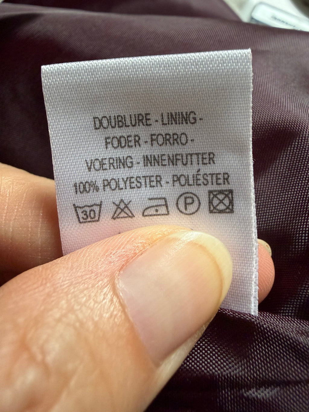 Ensemble blazer et robe prune broderies florales style 90s whimsigoth – taille L